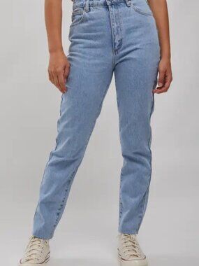 Abrand Jeans, ’94 High Slim, Light Wash, Size 10/28